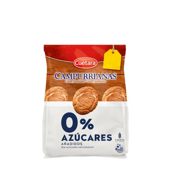 Cuétara Campurrianas 0% Açúcar 150 gr