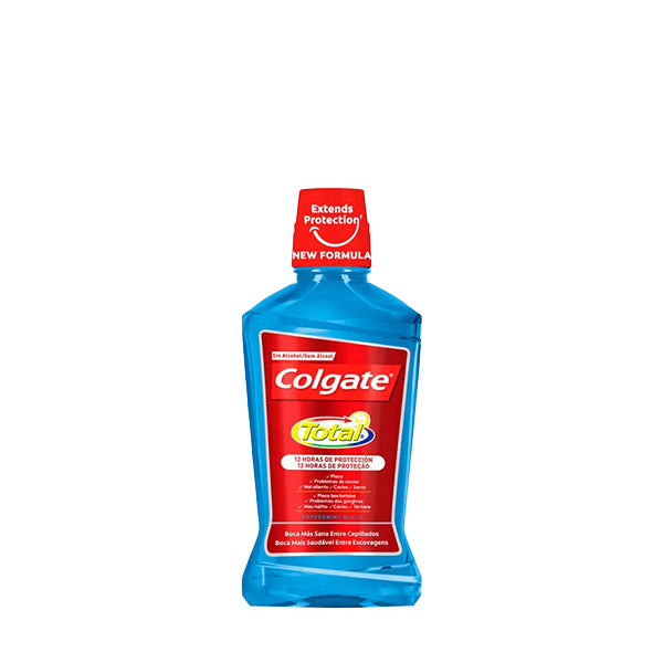 Colgate Elixir Bucal Total Original 0% Peppermint Blast 500 ml