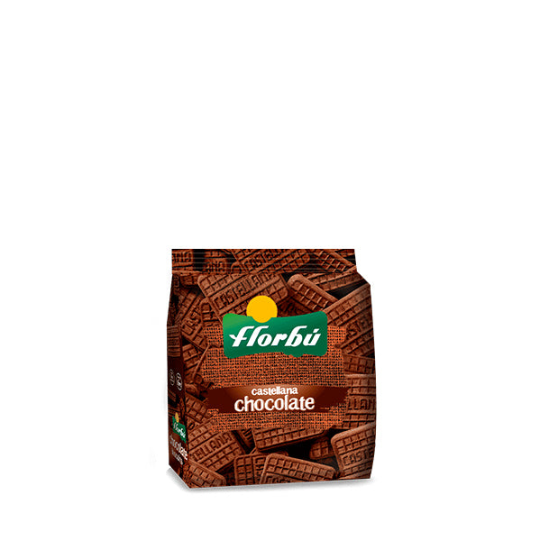 Florbú Bolacha Castellana Chocolate 240 gr