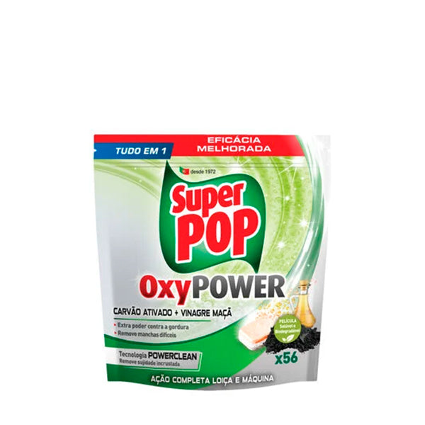 Super Pop OxyPower Pastilhas Máquina Loiça 56 un