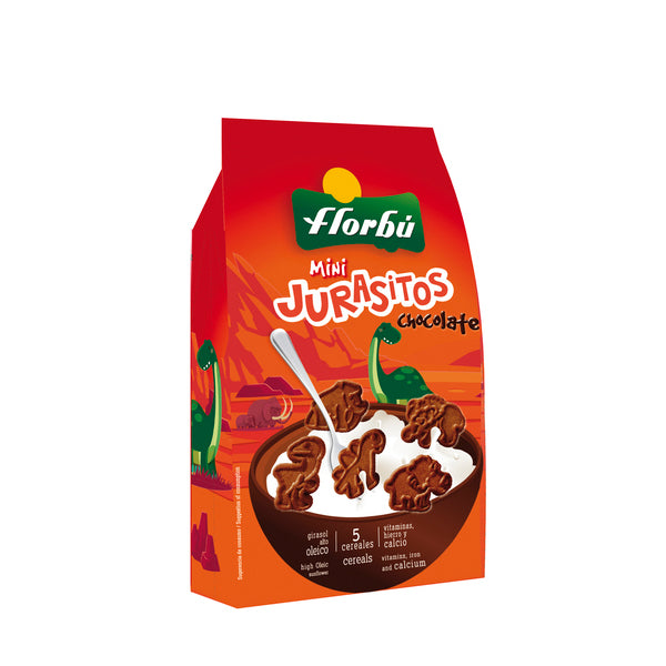 Florbú Mini Jurasitos Chocolate 400 gr