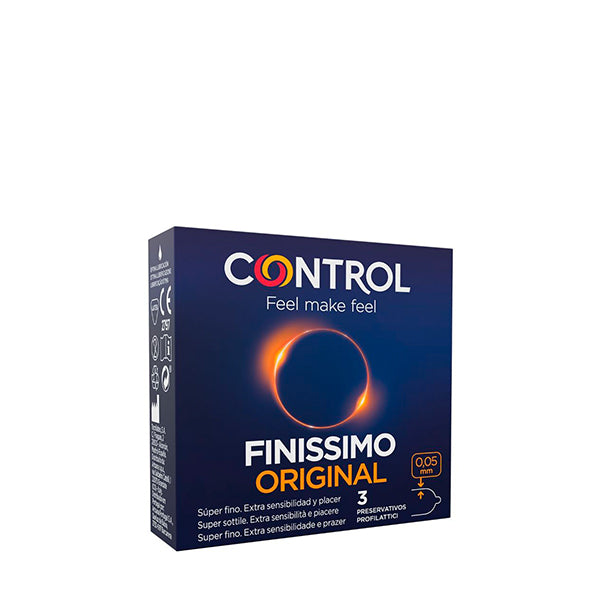 Control Preservativos Finíssimo Original 3 un