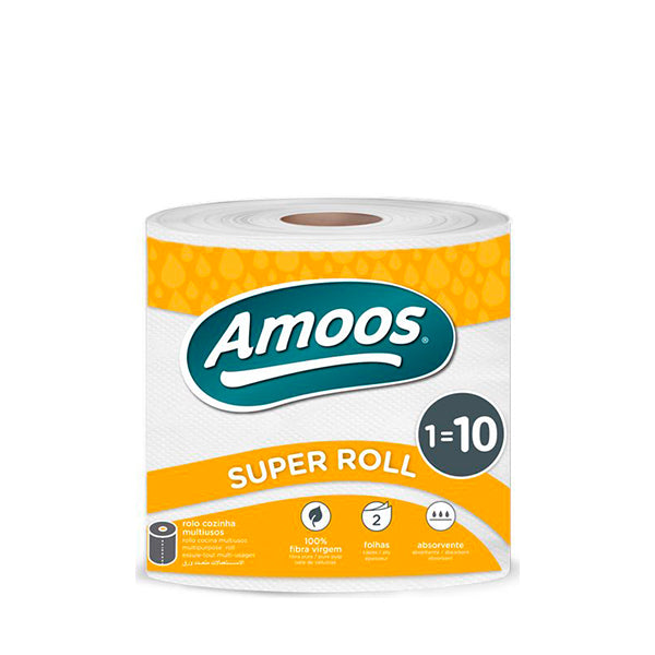 Amoos Super Roll Rolo de Cozinha 1=10