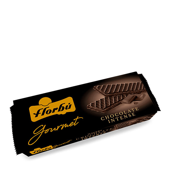 Florbú Gourmet Wafers Chocolate Intenso 185 gr