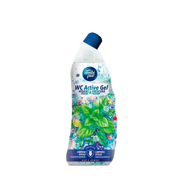 Ambi Pur Active Gel WC Mint and Jasmine 750 ml
