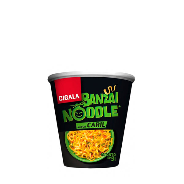 Cigala Banzai Noodles Caril 67 gr