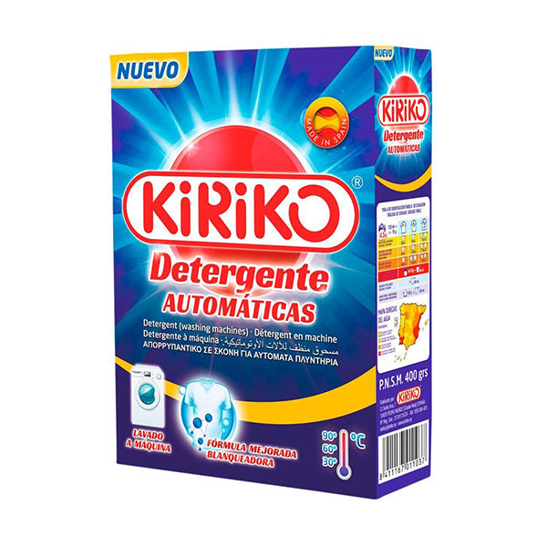 Kiriko Detergente em Pó para Máquina da Roupa 400 gr